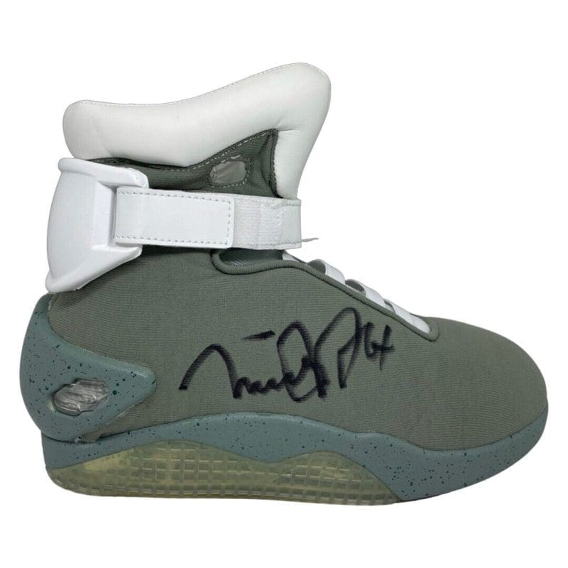 Michael J. Fox Signed Marty McFly Back to the Future Shoe JSA Authenticated R