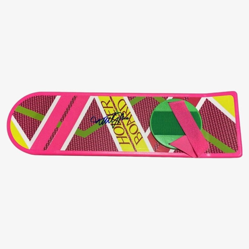 Michael J. Fox Signed Marty McFly Back to the Future Hoverboard JSA Authen