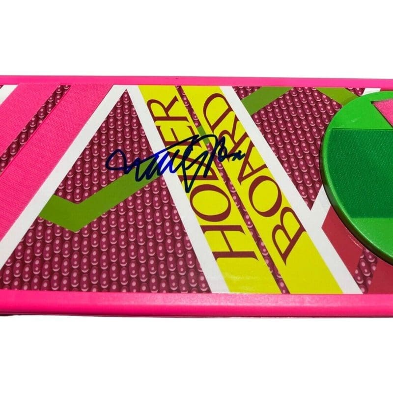 Michael J. Fox Signed Marty McFly Back to the Future Hoverboard JSA Authen - Image 3