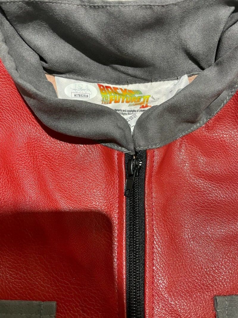 Michael J. Fox Signed Marty McFly Back to the Future Jacket JSA Authen - Image 3