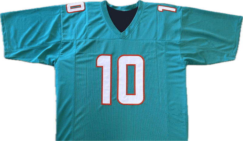 Tyreek Hill Signed Autographed Teal Jersey Beckett  Authenticated - Image 3