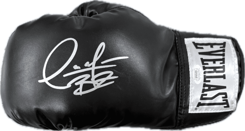 Deontay Wilder Signed Autographed Black Left Boxing Glove JSA Authenticated