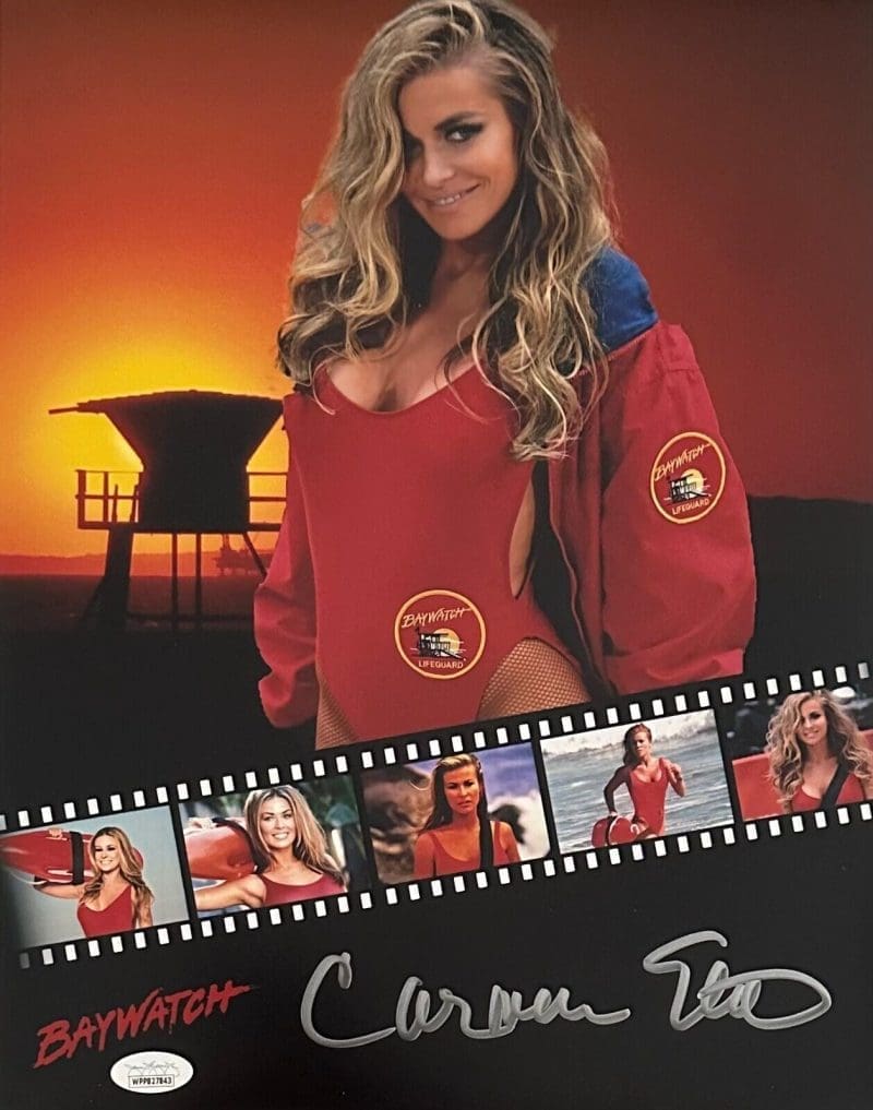 Carmen Electra Autographed Signed  11x14 Photo JSA Authenticated Baywatch 11