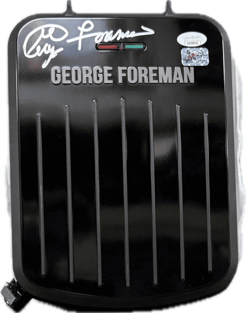 George Foreman Signed George Foreman Grill JSA & George Foreman Holo Authentic