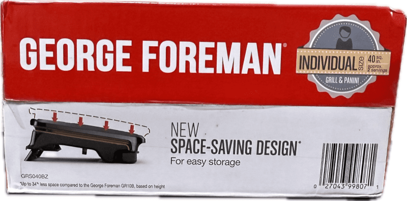George Foreman Signed George Foreman Grill Box JSA & George Foreman Holo Authen - Image 5