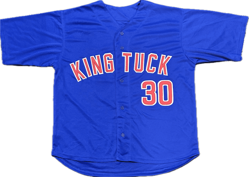 Kyle Tucker Signed Autographed Custom Blue/Red Jersey JSA Authenticated - Image 3