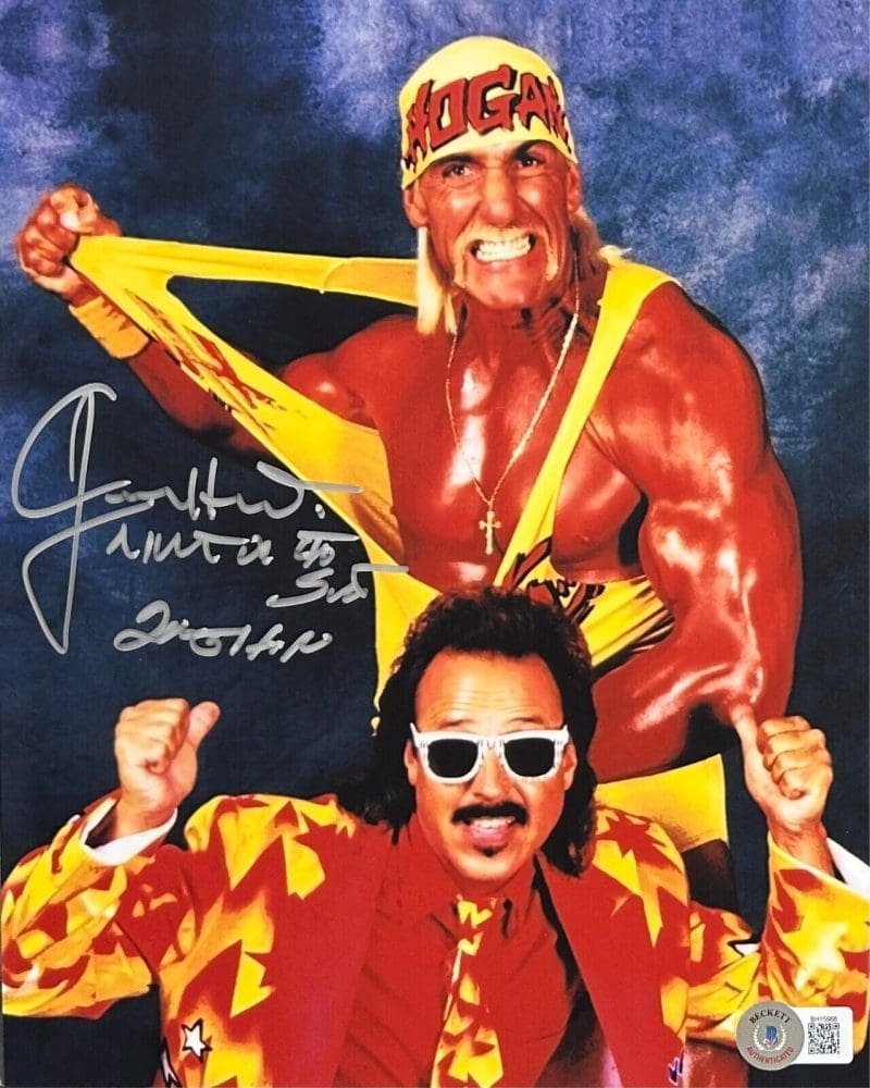 Jimmy Hart Signed Autograph 8x10 Beckett Authentic #5 Mouth of the South