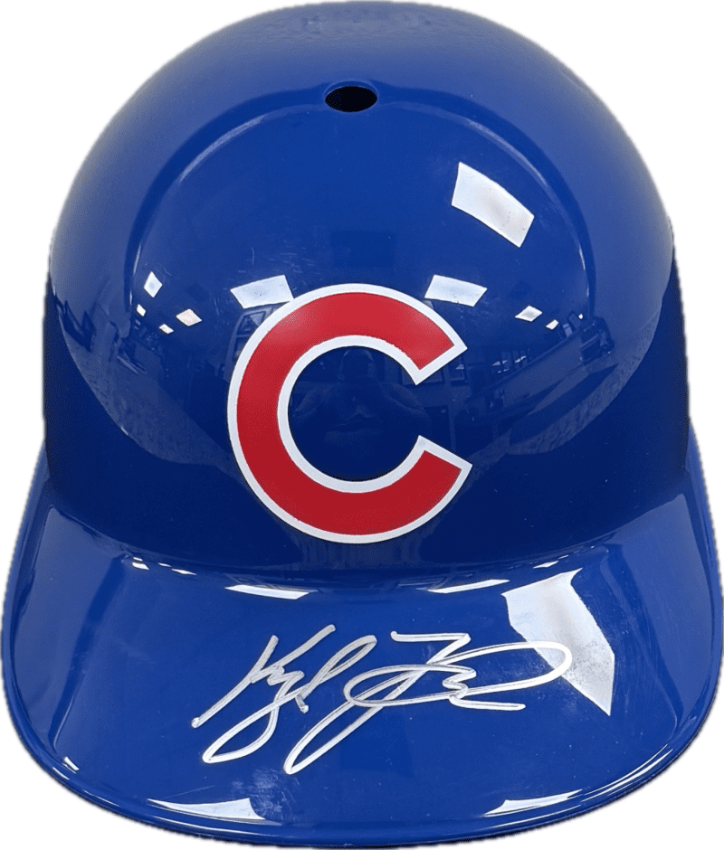 Kyle Tucker Signed Autographed Chicago Cubs Souvenir Batting Helmet  JSA