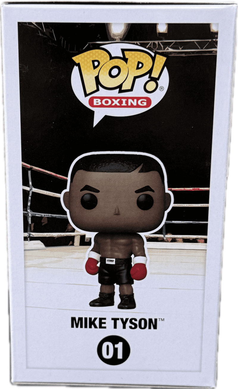 Mike Tyson Signed Funko POP Figure JSA & Tyson Exclusive Hologram Red - Image 3