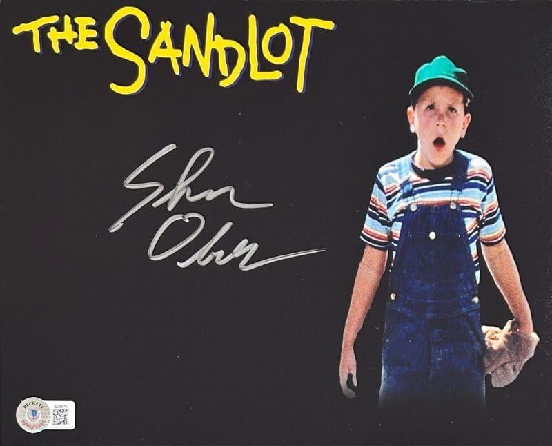 Shane Obedzinski "Repeat" Signed 8x10 Beckett Authentic #2 The Sandlot