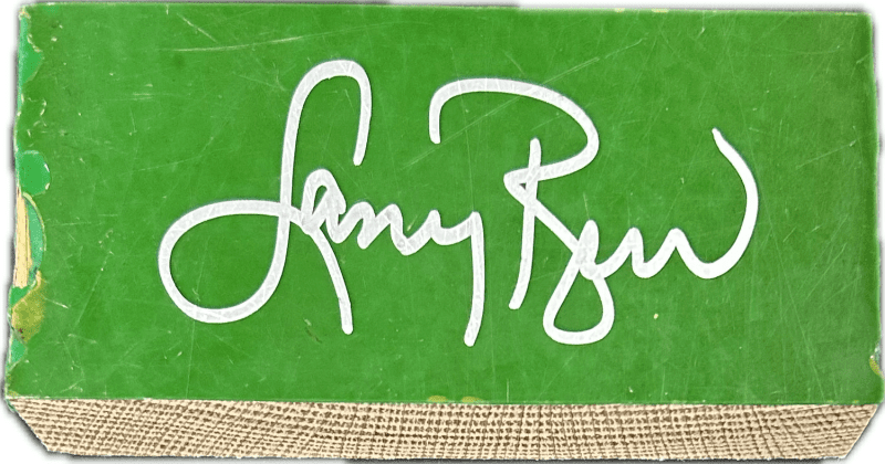 Larry Bird Signed Boston Garden Green Parquet Court Floor 4x2x1 JSA WB602218