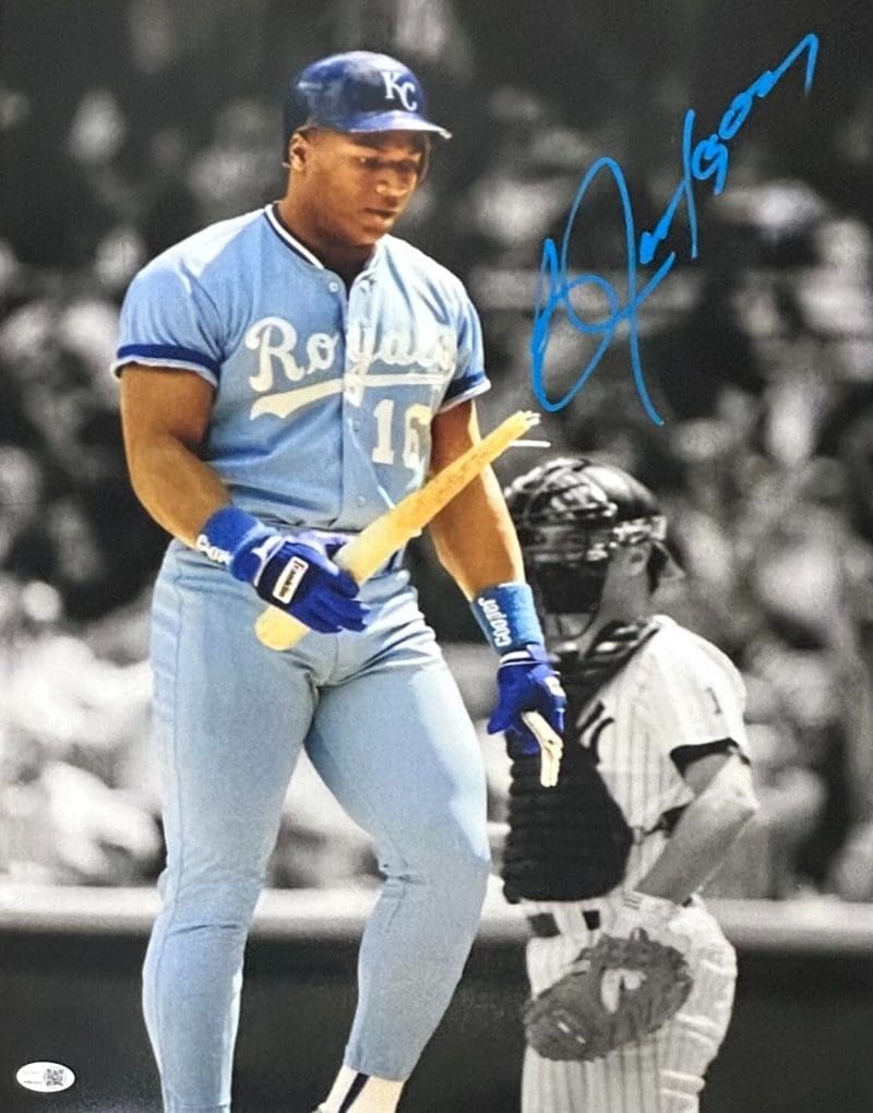 Bo Jackson Signed Autographed 16x20 Photo JSA Authenticated Kansas City Royals
