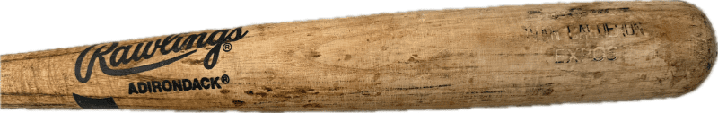 Ivan Calderon Game Used Cracked Rawlings Big Stick Adirondack Pro Model Bat - Image 2