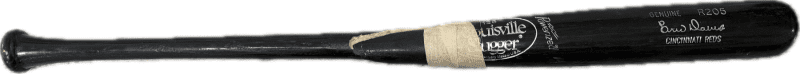 Eric Davis Game Used Broken Louisville Slugger Model R205 Bat Cincinnati Reds