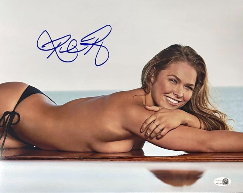 Ronda Rousey Signed Autographed 11x14 Photo JSA Authenticated UFC WWE #1