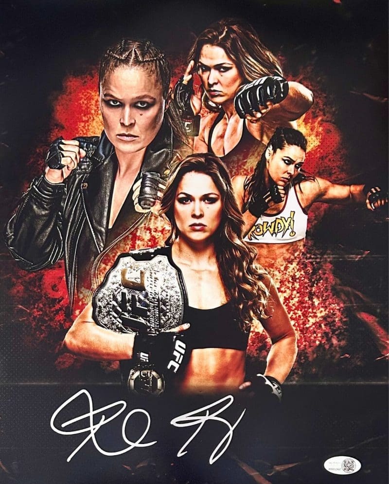 Ronda Rousey Signed Autographed 11x14 Photo JSA Authenticated UFC WWE #6