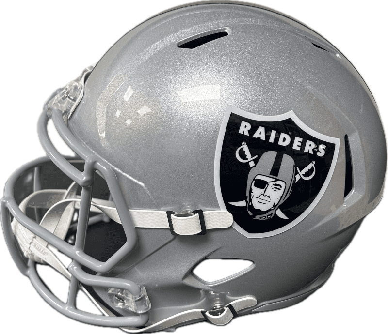 Bo Jackson  Signed Autographed Raiders Full Size Speed Helmet JSA Authenticated - Image 2
