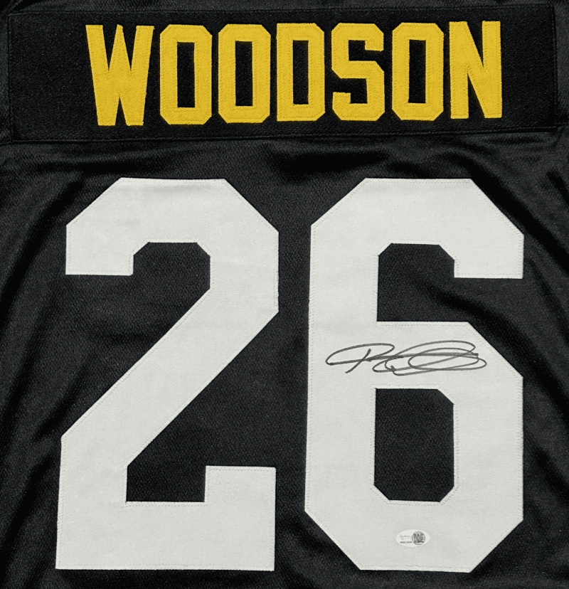 Rod Woodson Signed Autographed Custom Black/White Jersey JSA Authenticated - Image 2