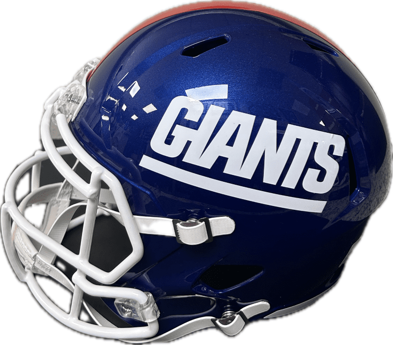 Lawrence Taylor Signed Full Size NY Giants Replica Speed Helmet JSA Bad Mofo 2 - Image 3