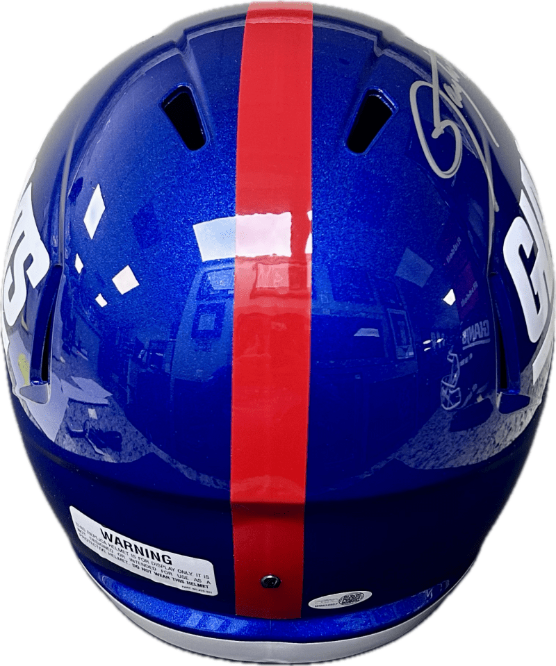 Lawrence Taylor Signed Full Size NY Giants Replica Speed Helmet JSA Bad Mofo 2 - Image 5