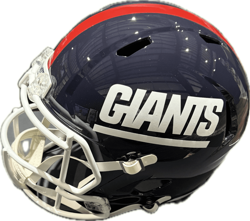 Lawrence Taylor Signed Full Size NY Giants Replica Speed Helmet JSA Bad Mofo 3 - Image 3