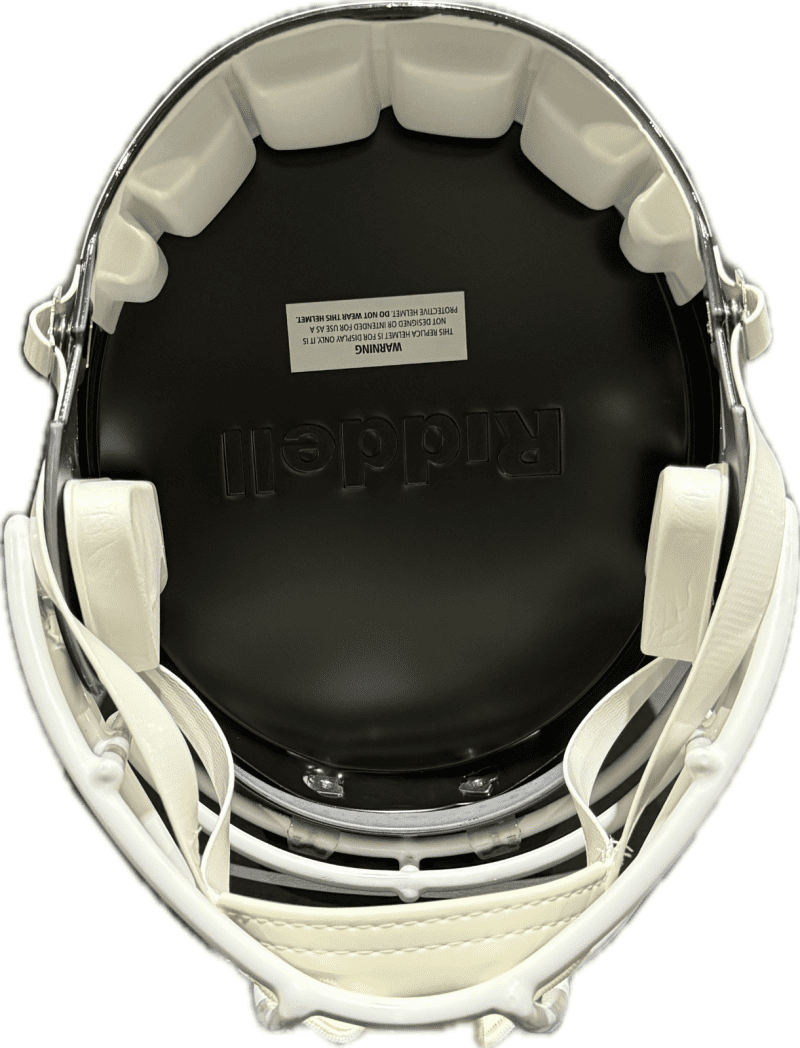 Lawrence Taylor Signed Full Size NY Giants Replica Speed Helmet JSA Bad Mofo 2 - Image 6
