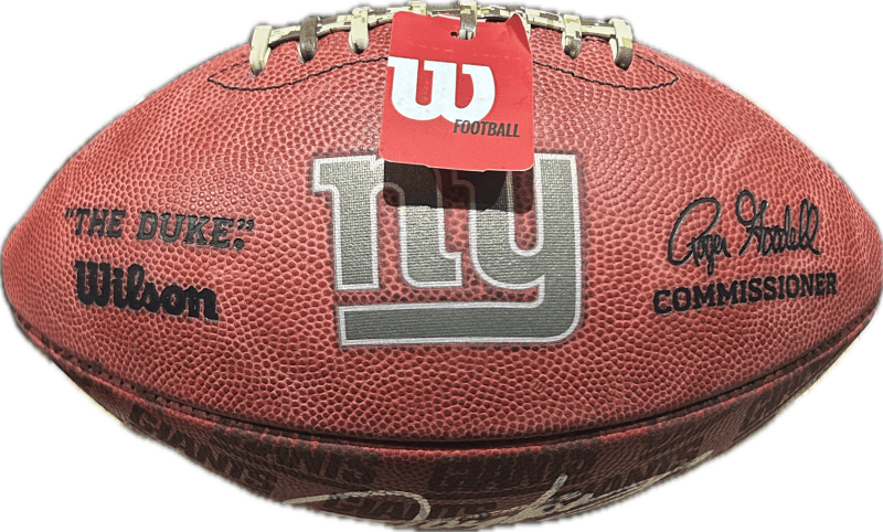Lawrence Taylor Signed Autographed NY Giants Logo Duke Football JSA Authentic - Image 2