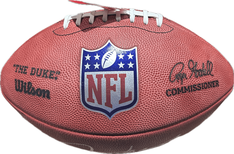 Lawrence Taylor Signed Autographed Wilson Duke Football JSA Authentic - Image 3