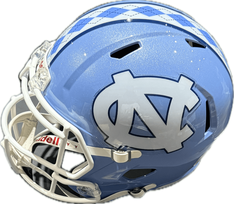Lawrence Taylor Signed Full Size NC Tar Heels Replica Speed Helmet JSA Authentic - Image 3