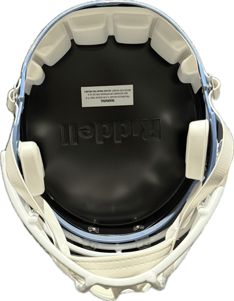 Lawrence Taylor Signed Full Size NC Tar Heels Replica Speed Helmet JSA Authentic - Image 5