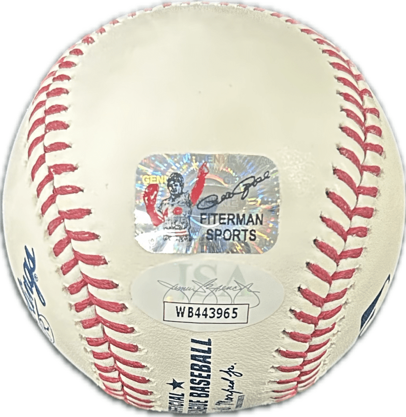 Pete Rose Signed Autographed OML Baseball JSA & Rose Hologram 1973 NL MVP - Image 2