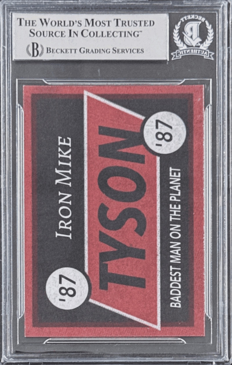Mike Tyson Signed 2024 Fiterman Exclusive Card Beckett 16606451 Pouch Out - Image 2