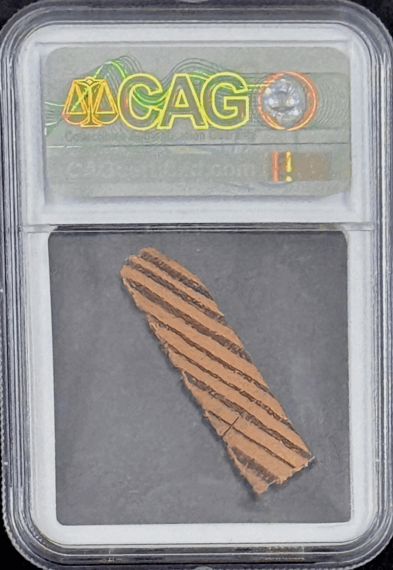 Robert E. Lee Piece of Wood From Headquarters During Battle of Gettysburg CAG B - Image 2