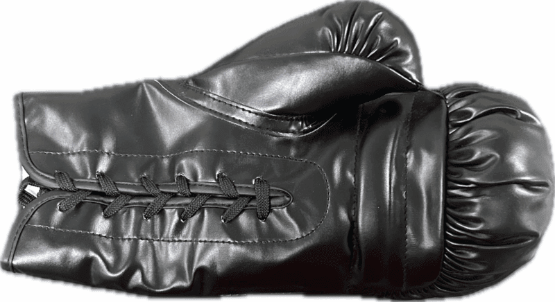 Mike Tyson Signed Autographed Black Boxing Glove JSA & Mike Tyson Holo Authen L - Image 3