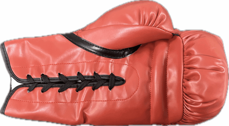 Mike Tyson Signed Autographed Red Boxing Glove JSA & Mike Tyson Holo Authen L - Image 3