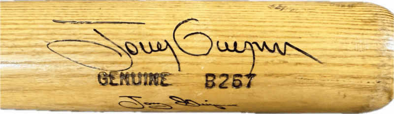 Tony Gwynn Signed 1983-1984 Rookie Era Game Used LS Bat Graded 9 PSA #1B37168 - Image 5