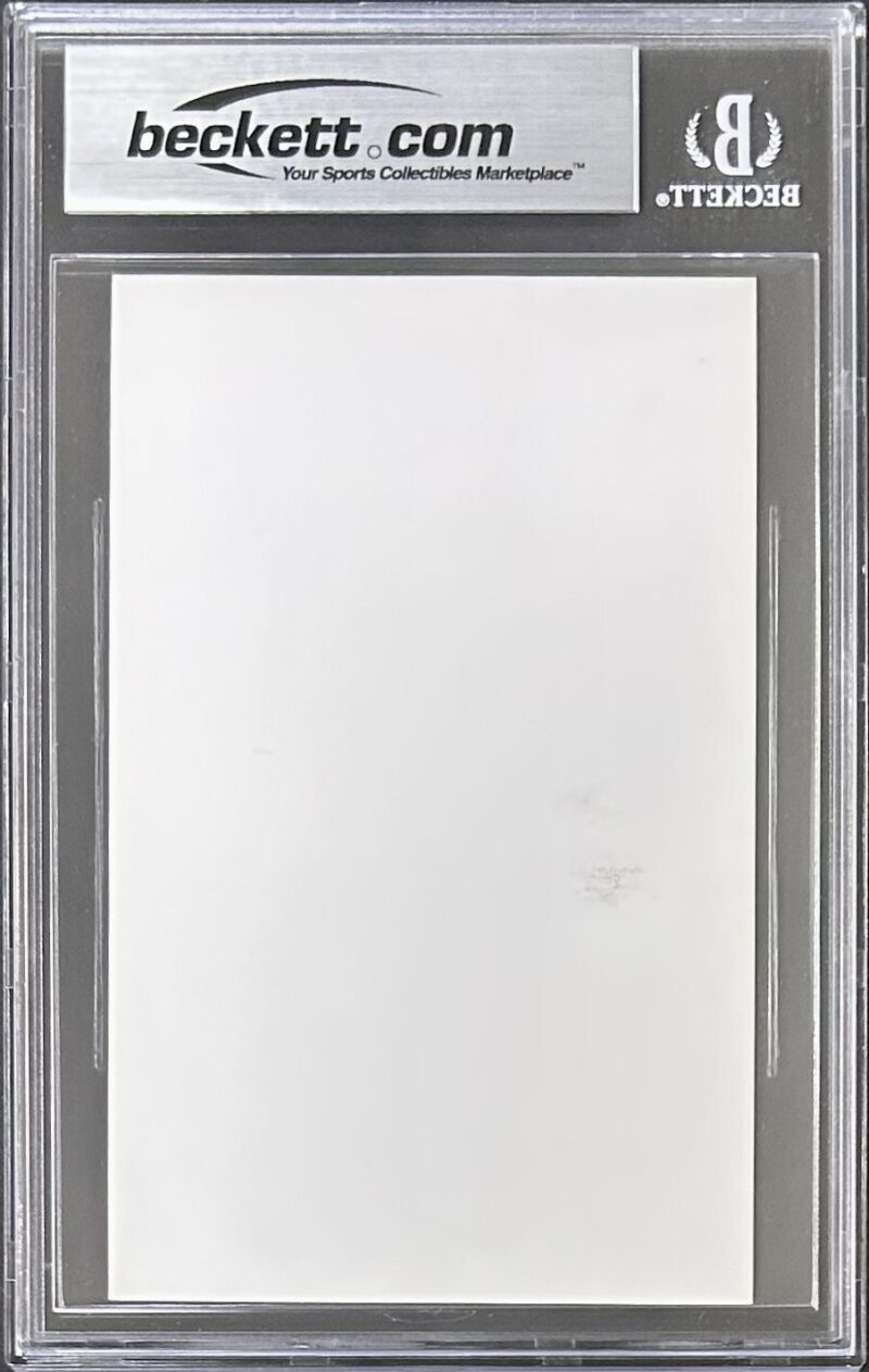 Pete Rose Signed Autographed Custom Hall of Fame Plaque Beckett Slabbed S - Image 2