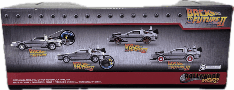 Michael J. Fox & Christopher Lloyd Signed Back To The Future DeLorean JSA - Image 10