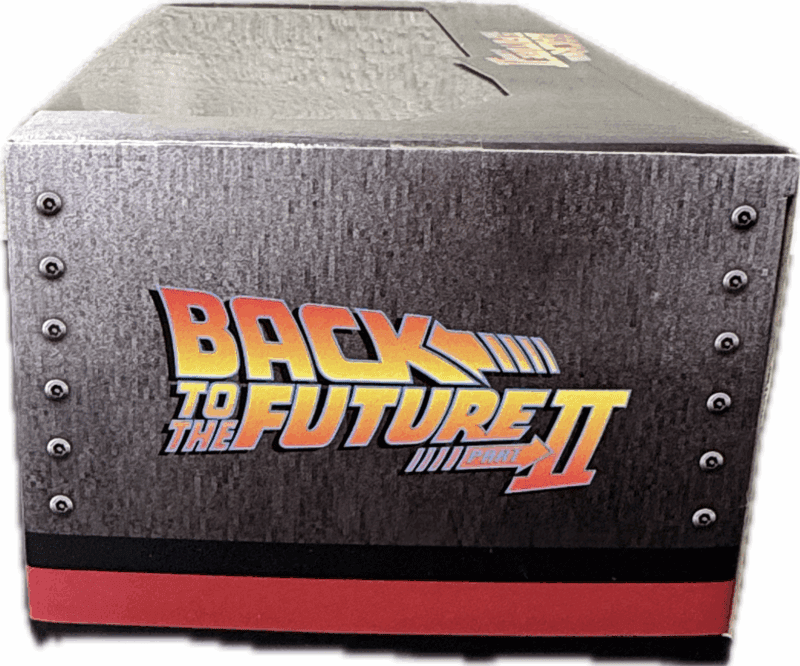 Michael J. Fox Signed Marty McFly Back to the Future DeLorean Diecast Car JSA - Image 6
