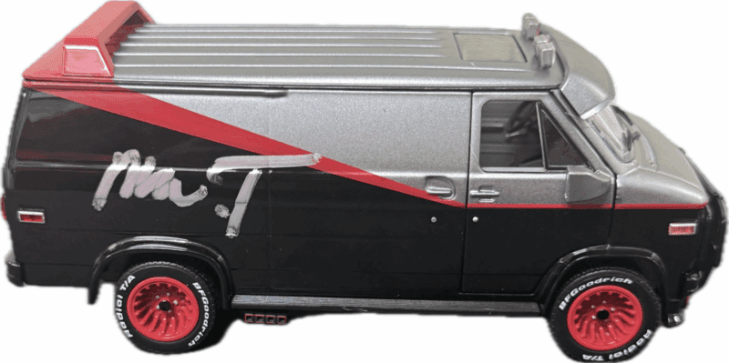 Mr. T Signed The A Team 1983 GMC Vandura JSA Authenticated