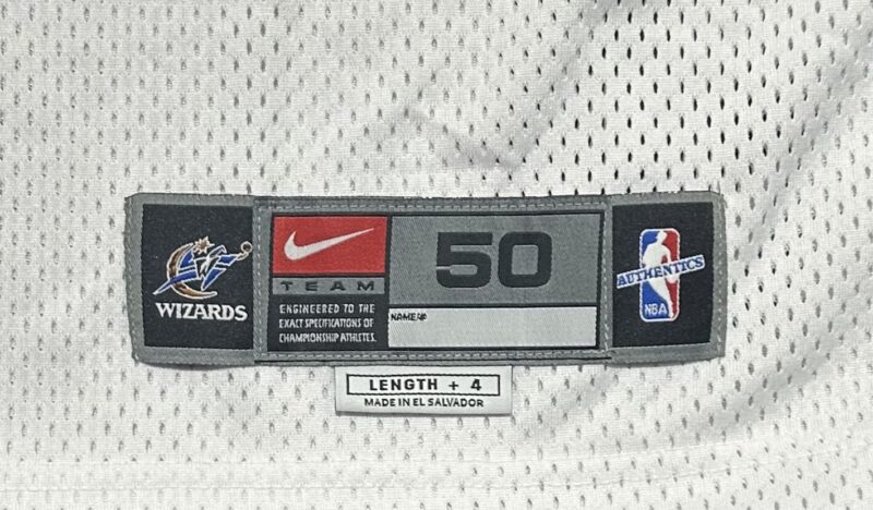 Michael Jordan Signed Washington Wizards White Tribute Jersey Upper Deck & GOAT - Image 6