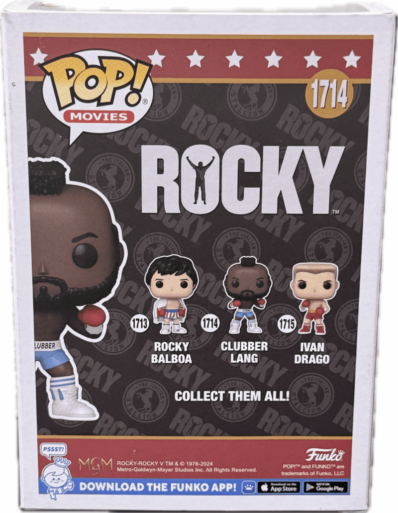 Mr. T Signed Autographed Rocky Clubber Lang Funko Pop 1714 JSA Authenticated - Image 5
