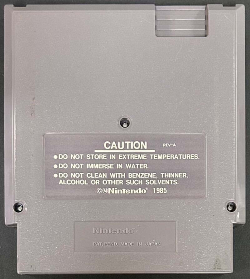 Hulk Hogan Signed WrestleMania Nintendo Video Game Cartridge TriStar 7703901 - Image 2