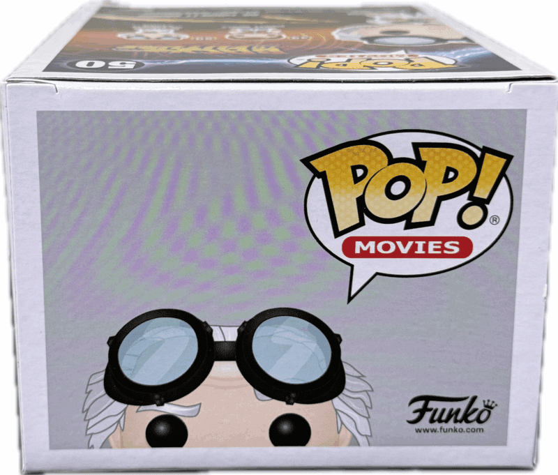 Christopher Lloyd Dr. Emmett Brown Signed Back to The Future POP Figure 50 JSA Y - Image 6
