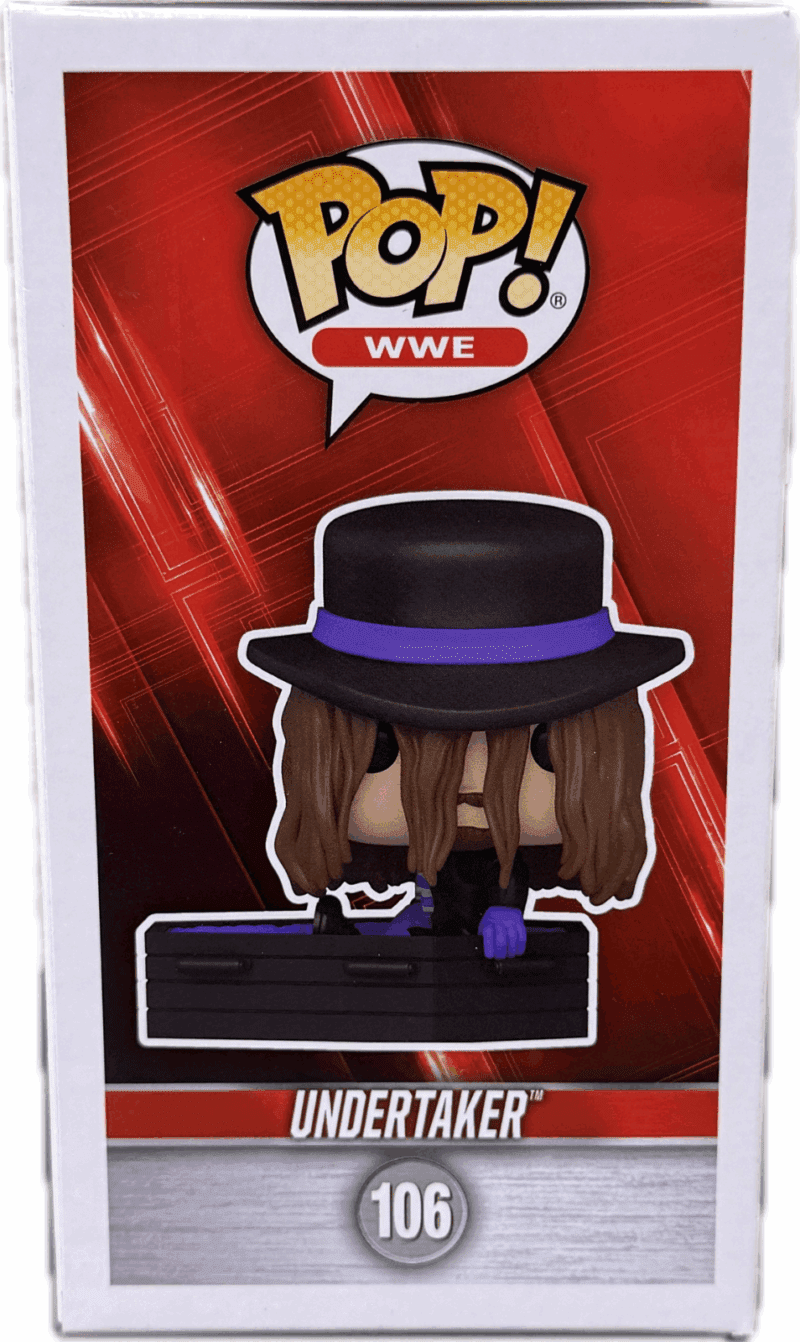 Undertaker Signed Autographed Funko POP 106 JSA & Undertaker Authenticated - Image 4