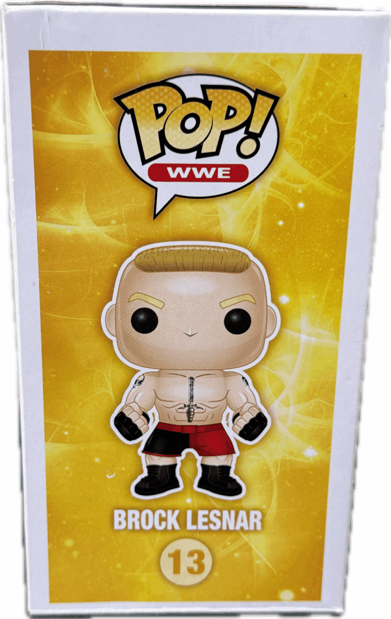 Brock Lesnar Signed Autographed Funko POP 13 JSA Authenticated White WA549408 - Image 6