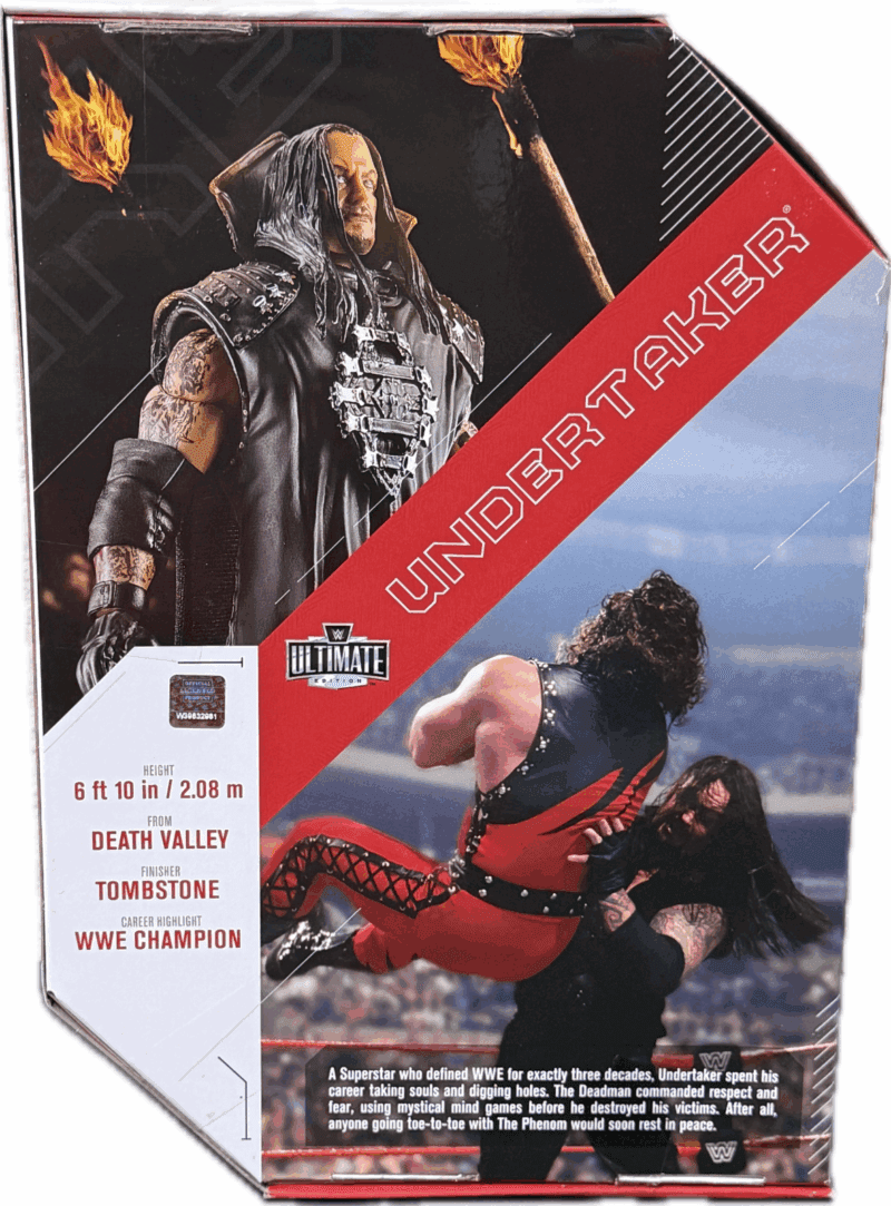 Undertaker Signed Autographed Ultimate Action Figure JSA Authenticated HOF 22 - Image 2