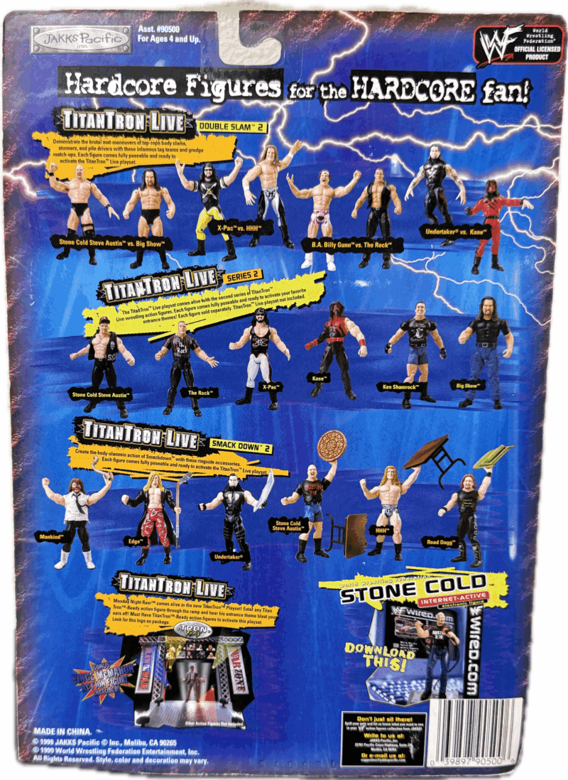Undertaker Signed Autographed Jacks Pacific Smack Down Action Figure JSA - Image 3