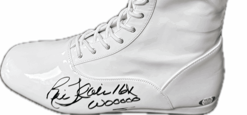 Ric Flair Signed Autographed White Boot PSA Authentication Left 16x Wooooo - Image 2