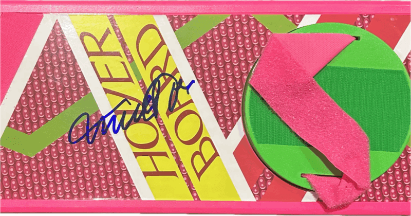 MICHAEL J. FOX Signed Autographed Back To The Future II Hover Board JSA - Image 3